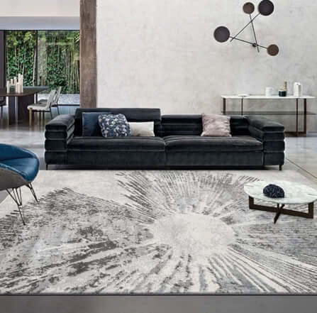พรม MJhomedesigns Boston Series 30 ขนาด 160x230 ซม. เทา_1